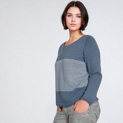 Stella sweater with set-in sleeves