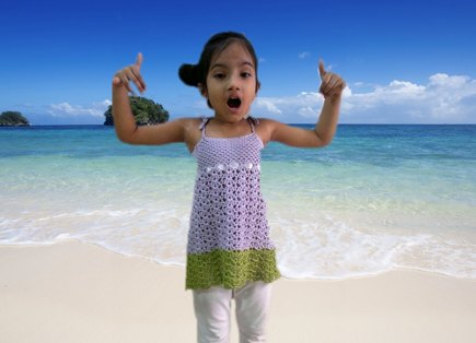 Bellflower Top Crochet Pattern For Girls #2