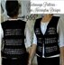 966 black mesh vest