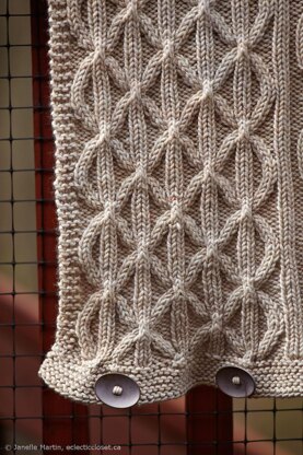 Beaded Knots Cowl