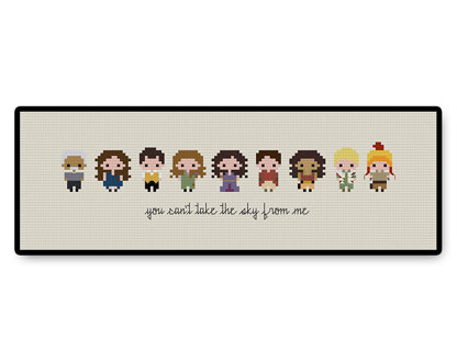 Firefly Bite Size - PDF Cross Stitch Pattern