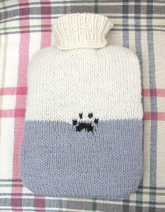 Hot Water Bottle Cover - Puppy Love