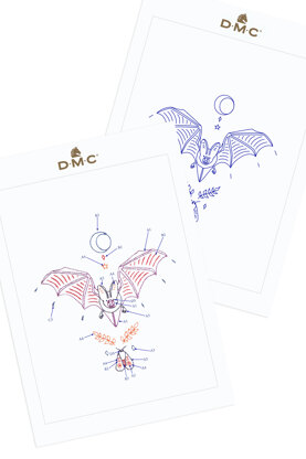 DMC Midnight Bat - PAT1096 - Downloadable PDF
