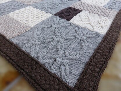 Textured Landscape Throw