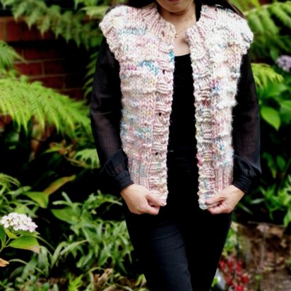 Marshmallow Vest - knitting pattern