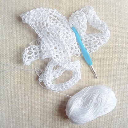 Plain White Shawl