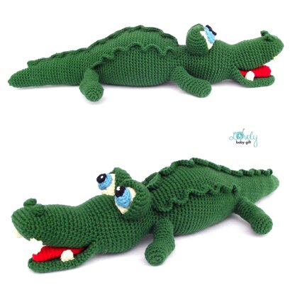 Alligator/Crocodile Amigurumi Crochet Pattern