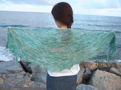 Cliff Jump Shawl