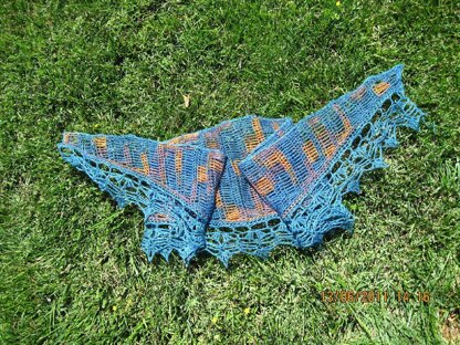 Swoop Crocheted Shawlette