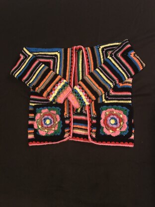 multicolor vest