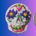 Mini Sugar Skull Charm