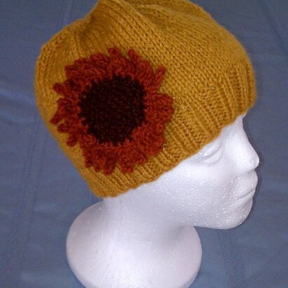 Easy Flower Hat