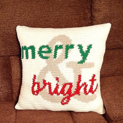 Merrry & Bright Pillow