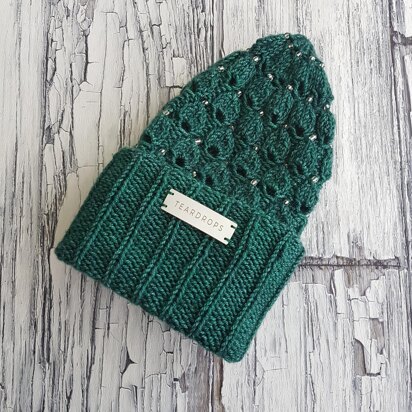 Teardrops - knitting pattern