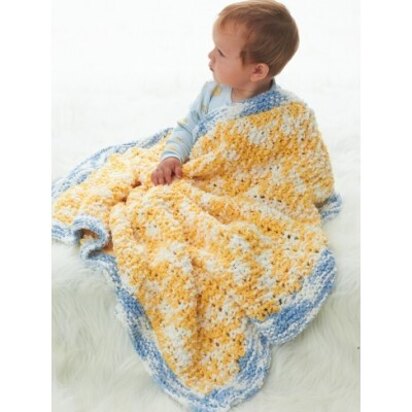 Snuggly Lovie Blanket in Bernat Lovie