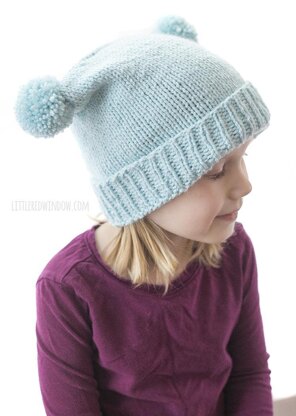 Double Pom Pom Hat