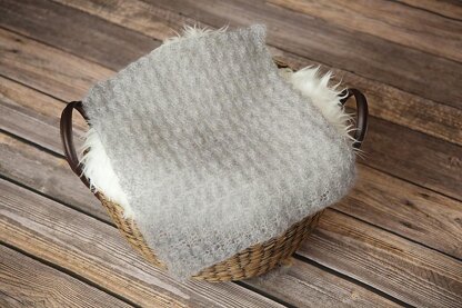 Mohair Newborn Blanket