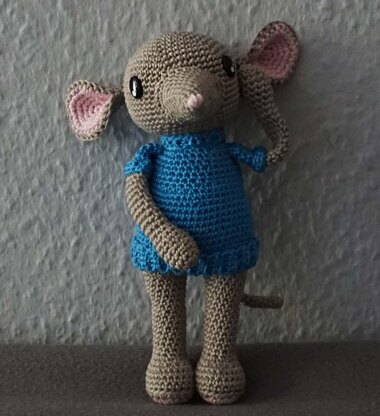 Häkelanleitung Amigurumi Maus Mauzi!