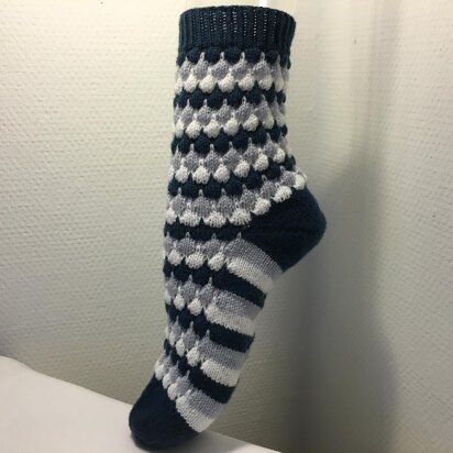 Socken "Bubbles" - knitting pattern