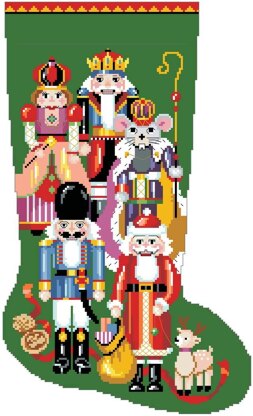 Nutcracker Stocking - PDF