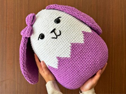Easter Crochet: Bunny Egg Pillow Amigurumi