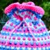 Lilac Speckled Rib 4 Cup Teapot Cosy Knitting Pattern.