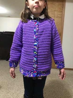 Roam Cardigan for Granddaughter