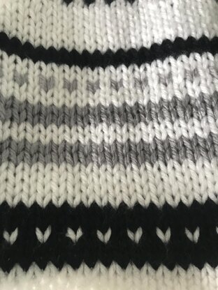 Simple stripe baby blanket