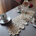 Crochet TABLE Runner CENTERPIECE.