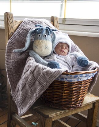 Donkey Toy Baby Blanket