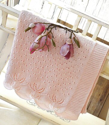 Butterfly Kisses Baby Blanket - P119