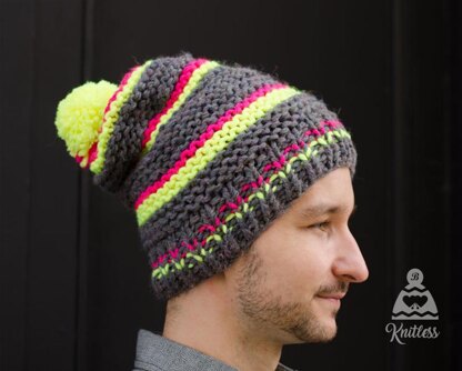 Neon Pop Bobble Hat