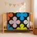 C2C Colorful Flowers Graphgan Newborn Blanket Corner-to-Corner Crochet PATTERN