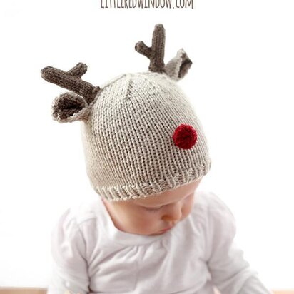 Tiny Reindeer Hat