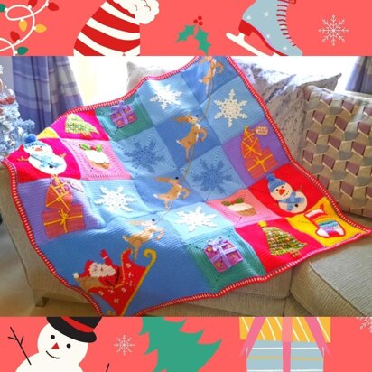 Christmas Advent Blanket