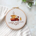 Cosy Autumn - The Perfect Beginner Downloadable Embroidery Pattern