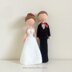 Loving Bride and Groom Wedding Dolls