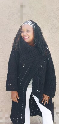 Black Beauty Cardigan Wrap