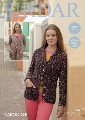Cardigans in Sirdar Caboodle - 7844