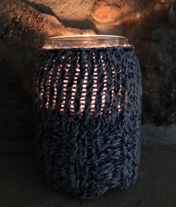 Sweater Candle Jar Cozy