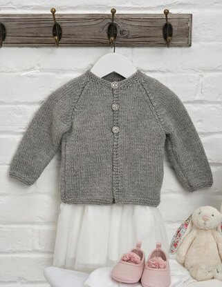 Cozy Classic Baby Cardigan