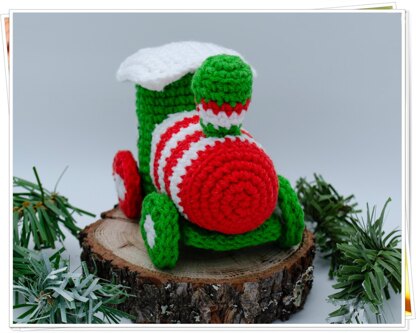 Crochet Christmas Train