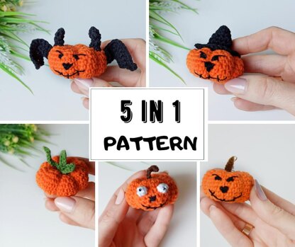 Halloween pumpkin 5 in 1