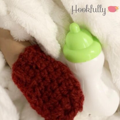 Baby doll hat & mittens