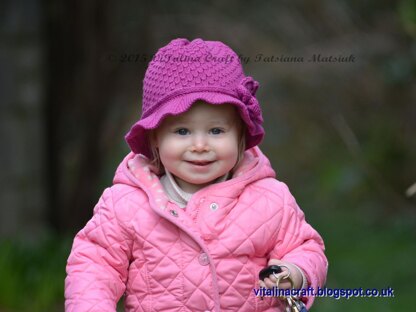 Droplet Flower Hat