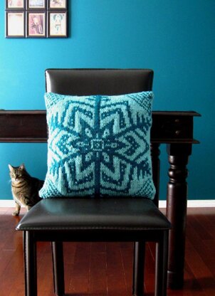 Snowflake Cushion Cover