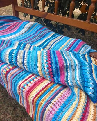 Temperature Blanket 365 Days of Mixed Stitches