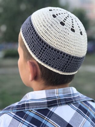 Skull cap kufi hat for adults