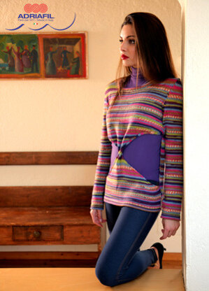 Estro Pullover in Adriafil Knitcol