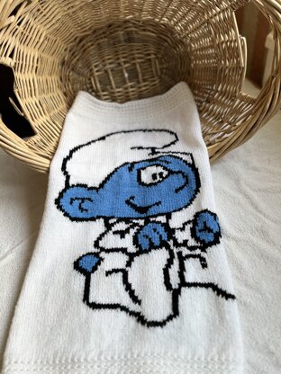 Baby Smurf Baby Blanket